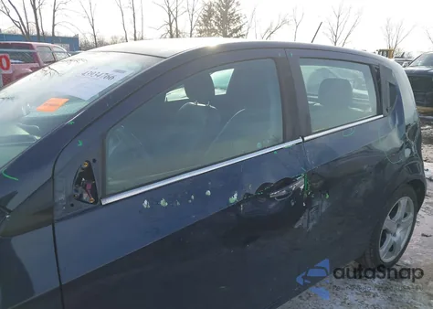 2016 Chevrolet Sonic Ltz Auto из США, поврежденный, VIN 1G1JE6SB6G4159236